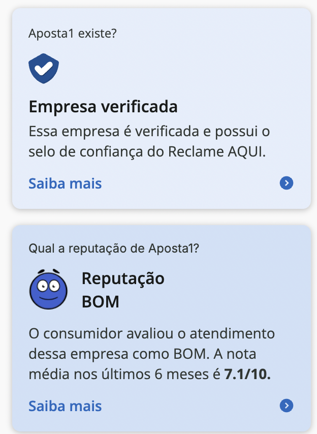 aposta1 reclame aqui