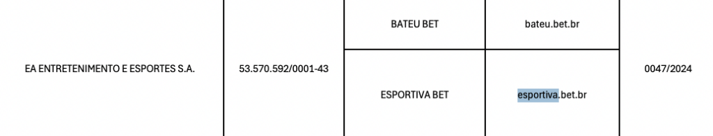 esportivabet é regulamentada