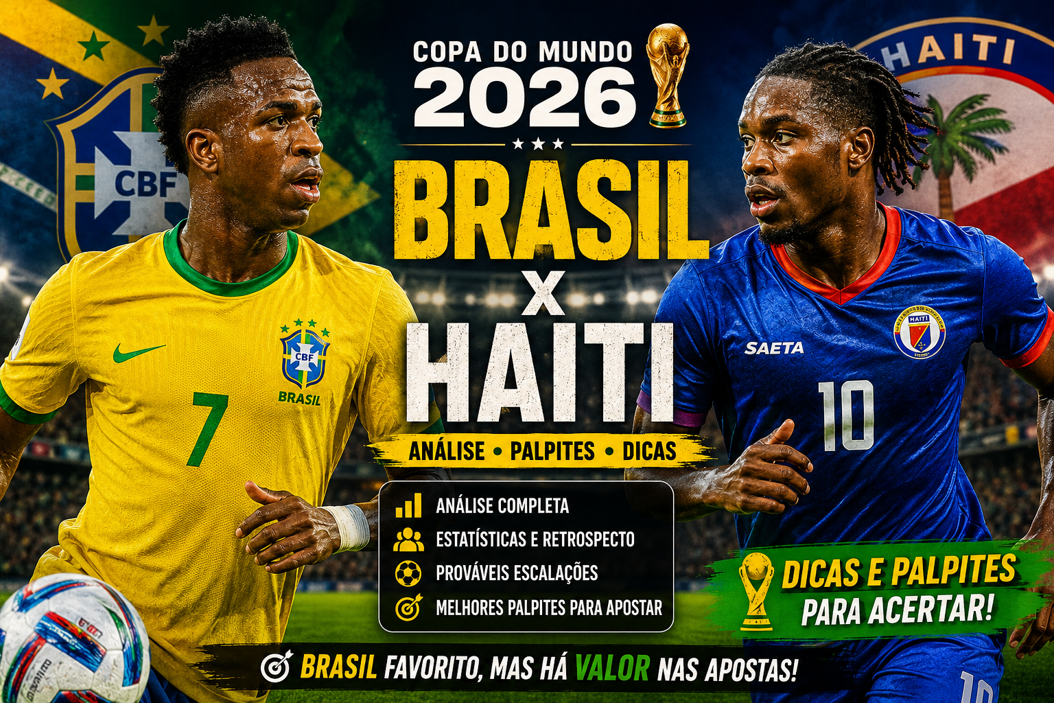 palpite brasil x haiti na copa